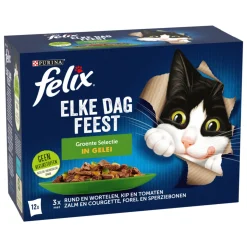 Felix Elke Dag Feest Groente Selectie in Gelei 12 x 85 gr