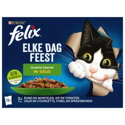 Felix Elke Dag Feest Groente Selectie in Gelei 12 x 85 gr