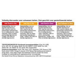 Felix Heerlijke Reepjes Selectie Farm 12 x 80 gr