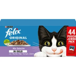 Felix Original Mix Selectie in Gelei 44 x 85 gr