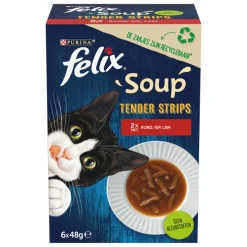 Felix Soup Rund - Kip Selectie 6 x 48 gr
