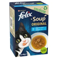 Felix Soup Vis Selectie 6 x 48 gr