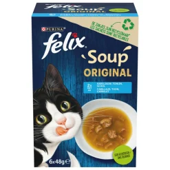 Felix Soup Vis Selectie 6 x 48 gr