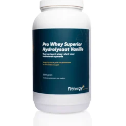 Fittergy Supplements Pro Whey Superior Hydrolysate Vanille 1000 gr