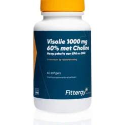 Fittergy Supplements Visolie 1000mg 60% Met Choline 60 softgels