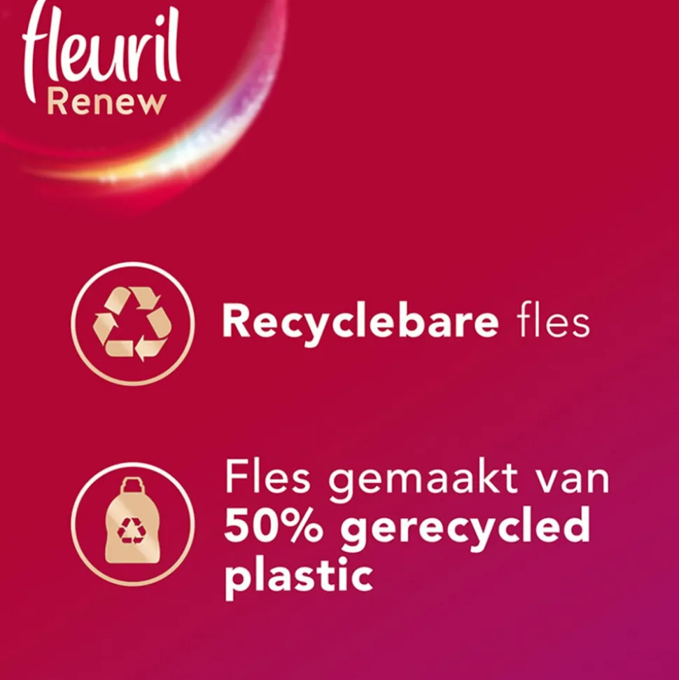 Fleuril Wasmiddelcapsules Renew Kleur 2 x 40 stuks