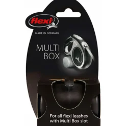 Flexi Poepzakhouder - Snackbox Zwart