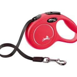 Flexi Rollijn Classic Tape 8 mtr tot 50 kg Rood