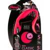 Flexi Rollijn Classic Tape 5 mtr tot 15 kg Rood