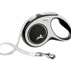 Flexi Rollijn New Comfort Tape 5 mtr tot 15 kg Zwart