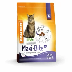 Fokker Maxi-Bite Kattenvoer Large Breed 10 kg