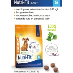 Fokker Nutri-Fit Hondenvoer S 7 kg