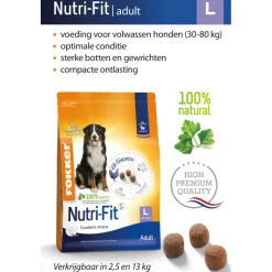 Fokker Nutri-Fit Hondenvoer L 13 kg