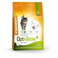 Fokker Opti Grow Kitten Kattenvoer Gevogelte 2,5 kg
