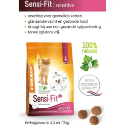 Fokker Sensi Fit Kattenvoer 2,5 kg