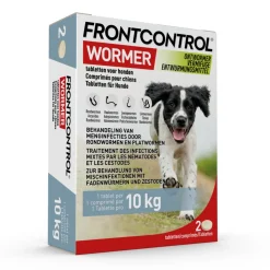 Frontcontrol Wormer Ontworming Tabletten Hond 2 tabletten