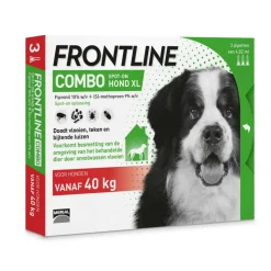 Frontline Combo Spot On Anti Vlooien en Teken Druppels Hond XL 3 pipetten