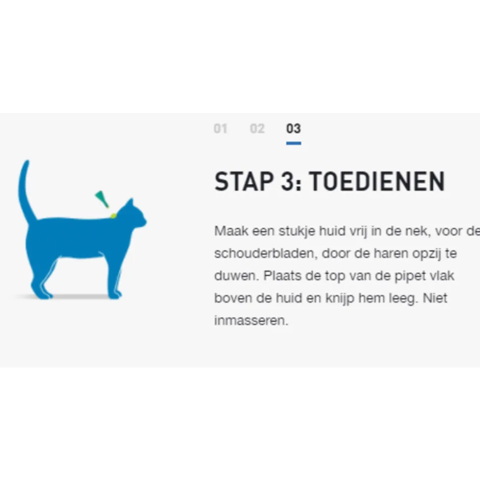 Frontline Spot On Anti Vlooien en Teken Druppels Kat vanaf 1 kg 6 pipetten
