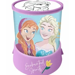 Frozen Led Projector Lamp Roze