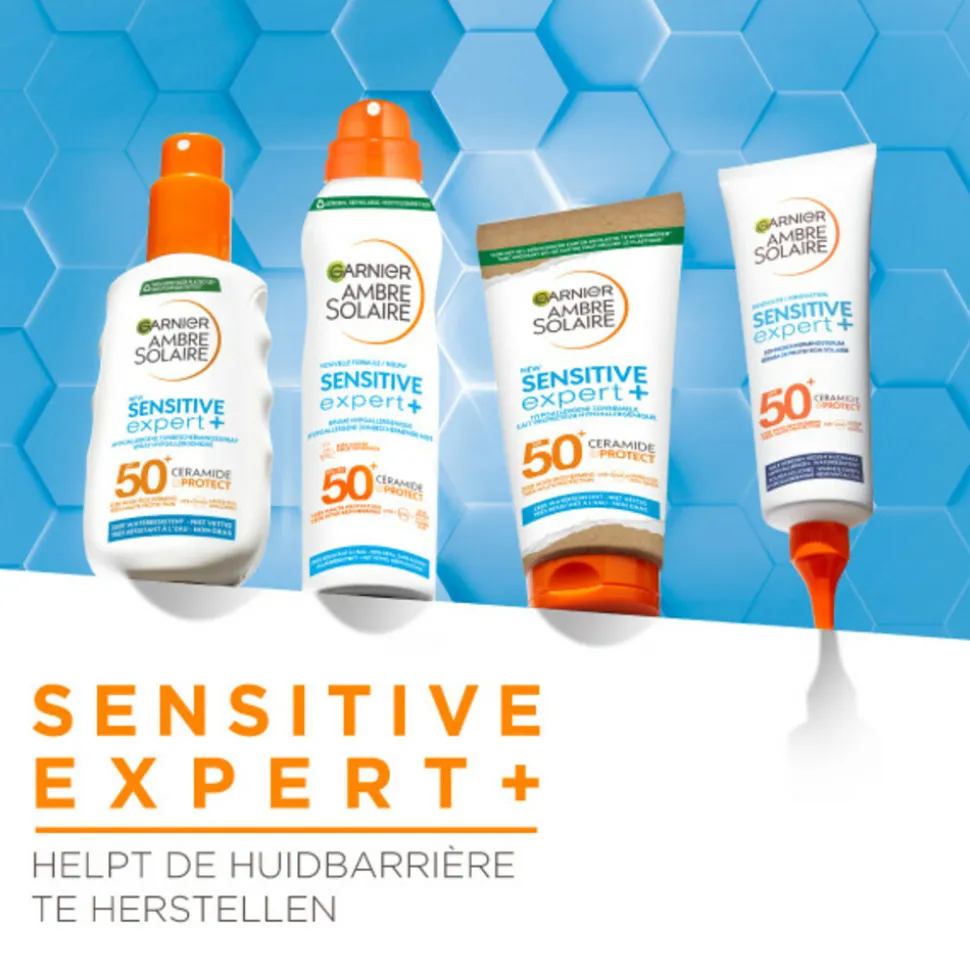 Garnier Ambre Solaire Sensitive Expert+ Kids Zonnebrandmelk SPF 50+ 175 ml