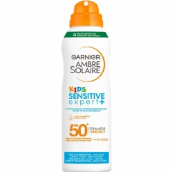 Garnier Ambre Solaire Sensitive Expert+ Kids Zonnebrandspray Mist SPF 50+ 150 ml