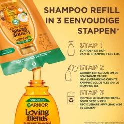 Garnier Loving Blends Argan- en Cameliaolie Shampoo Refill 250 ml