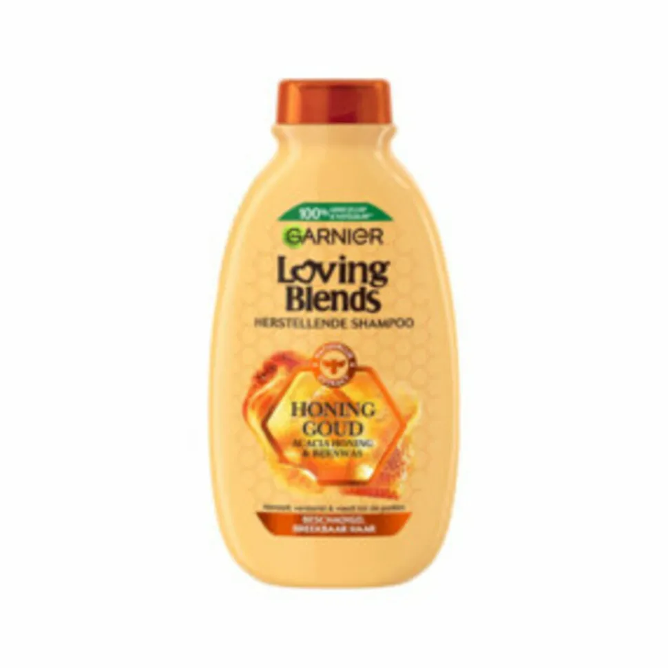 Garnier Loving Blends Honing Goud - Shampoo 2x 300 ml & Conditioner 2x 250 ml – Pakket
