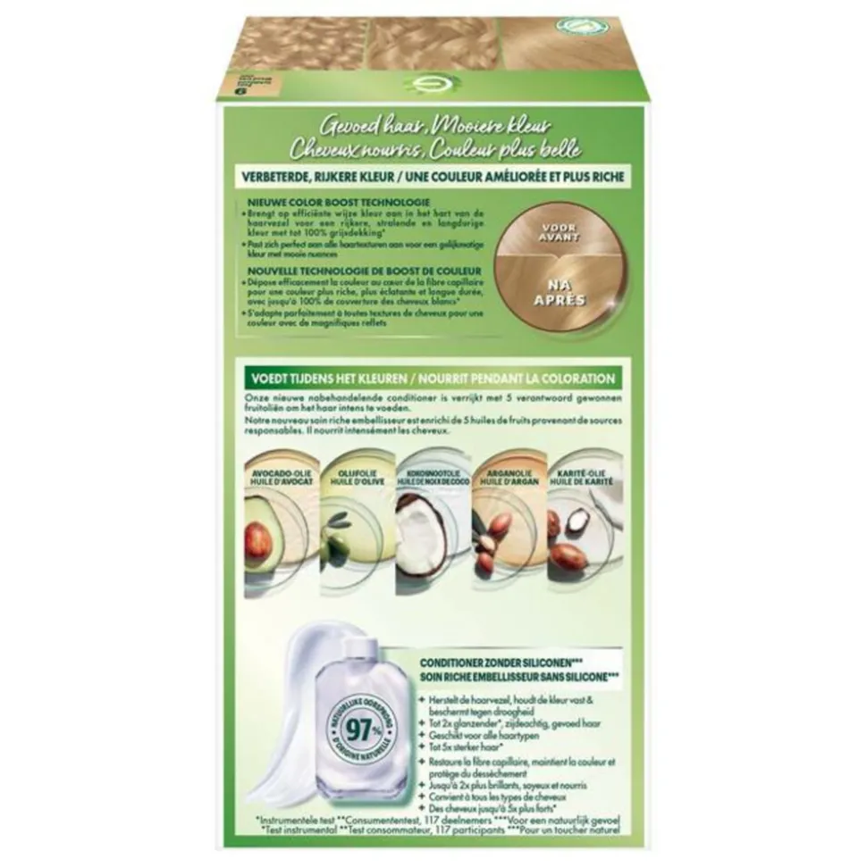 Garnier Nutrisse Ultra Crème Permanente Haarkleuring 9.0 Zeer Lichtblond