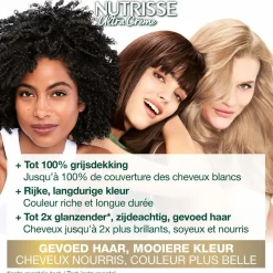 Garnier Nutrisse Ultra Crème Permanente Haarkleuring 4.5 Mahoniebruin