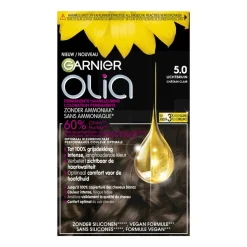 Garnier Olia Permanente Crèmekleuring 5.0 Licht Bruin
