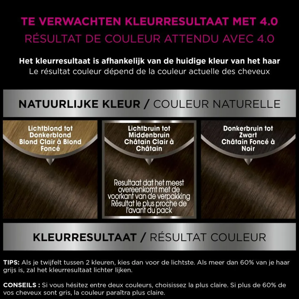 Garnier Olia Permanente Crèmekleuring 4.0 Bruin