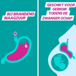 Gaviscon Gaviscon 250 mg Pepermunt Kauwtabletten 16 tabletten