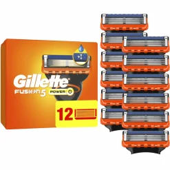 Gillette Scheermesjes Fusion 5 Power 12 stuks