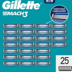 Gillette Scheermesjes Mach 3 25 stuks