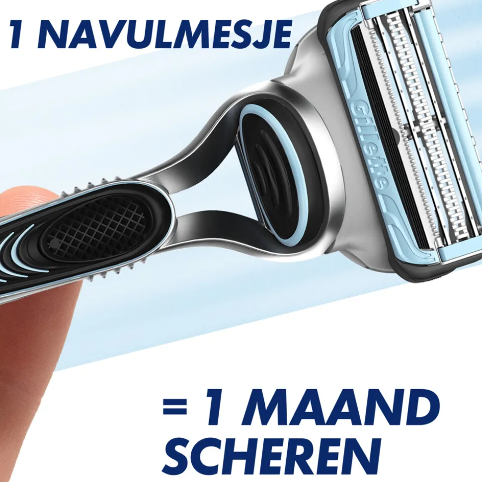 Gillette Scheermesjes SkinGuard Sensitive 4 stuks