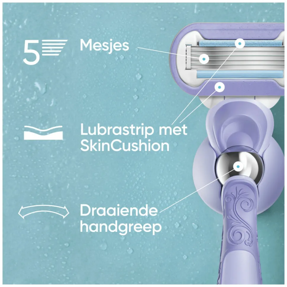 Gillette Venus Scheermesjes Extra Smooth Swirl 6 stuks