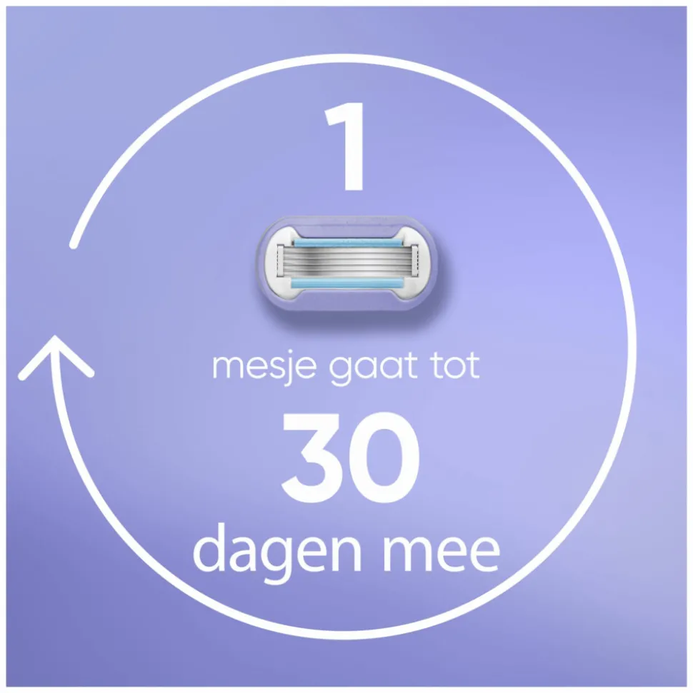 Gillette Venus Scheermesjes Extra Smooth Swirl 6 stuks