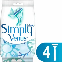 Gillette Venus Wegwerpmesjes Simply 2 4 stuks
