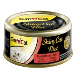 GimCat ShinyCat Filet Tonijn & Zalm 70 gr