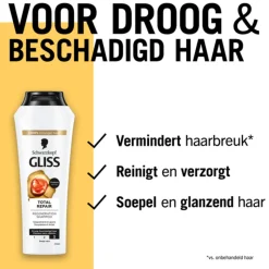 Gliss Shampoo Total Repair 250 ml