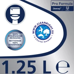 Glorix Professional Toiletreiniger Dikke Bleek Original Pro Formula 1,25 liter