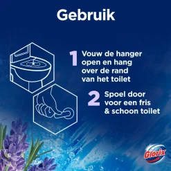 Glorix Toiletblok Power Clean Lavendel