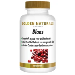 Golden Naturals Blaas Vegan 60 tabletten