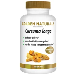 Golden Naturals Curcuma Longa 180 vegacapsules