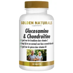Golden Naturals Glucosamine & Chondroïtine 100 tabletten