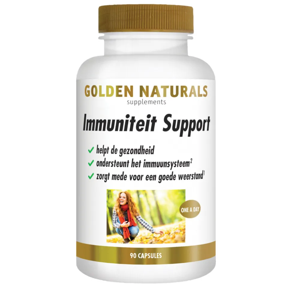 Golden Naturals Immuniteit Support 90 vegacapsules