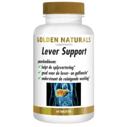Golden Naturals Lever Support Vegan 60 tabletten