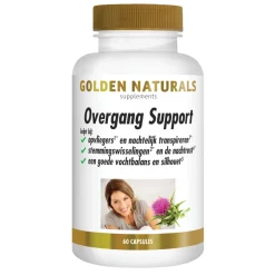 Golden Naturals Overgang Support 60 vegacapsules