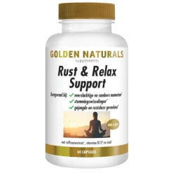 Golden Naturals Rust & Relax Support 60 vegacapsules