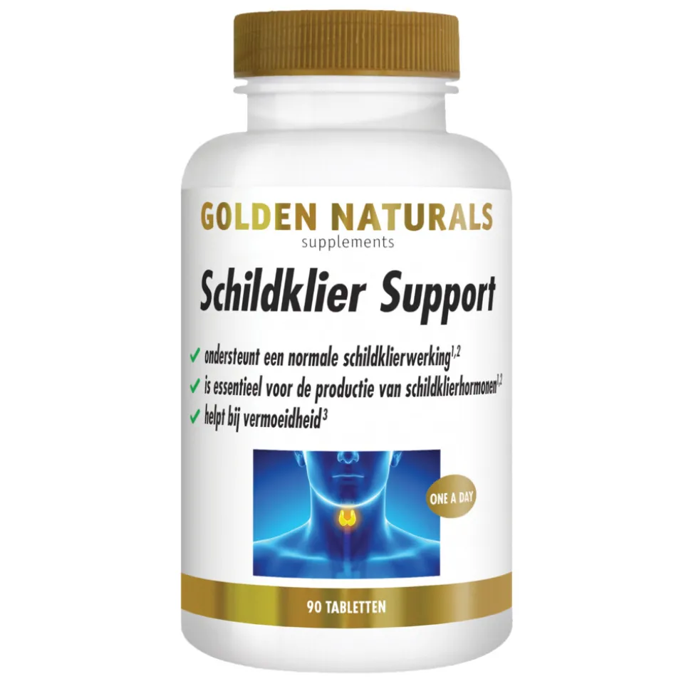 Golden Naturals Schildklier Support 90 tabletten